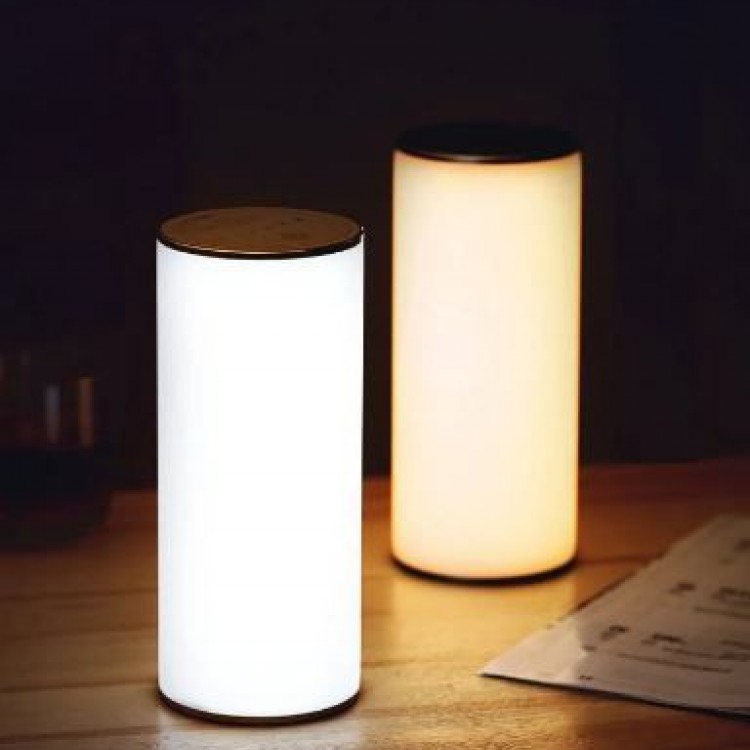 ŞARJ EDİLEBİLİR USB  DIMMABLE MASA LAMBASI  SİYAH KASA