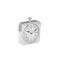 STEEL SQUARE TABLE CLOCK 4,5x18x22cm