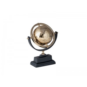 GLOBE BLACK CHAMPAGNE GOLD 10,5X17,5X22,5 CM