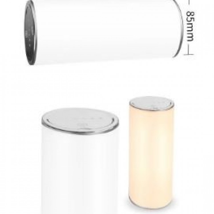 ŞARJ EDİLEBİLİR USB  DIMMABLE MASA LAMBASI  BEYAZ KASA