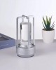 ŞARJ EDİLEBİLİR GÜMÜŞ RENK MASA LAMBASI