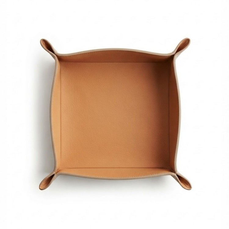 DERİ TABAK TAUPE TERRACOTTA 20x20cm