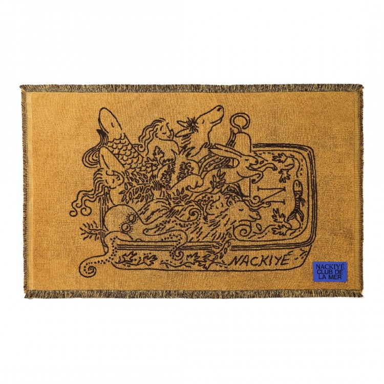 NACKIYÈ CARAMEL COFFEE ÖZEL TASARIM DESENLİ PLAJ HAVLUSU 90x150cm