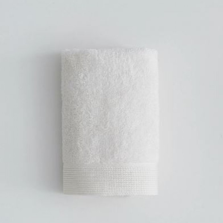 KREM RENK PAMUK-TENCEL HAVLU 30X50cm