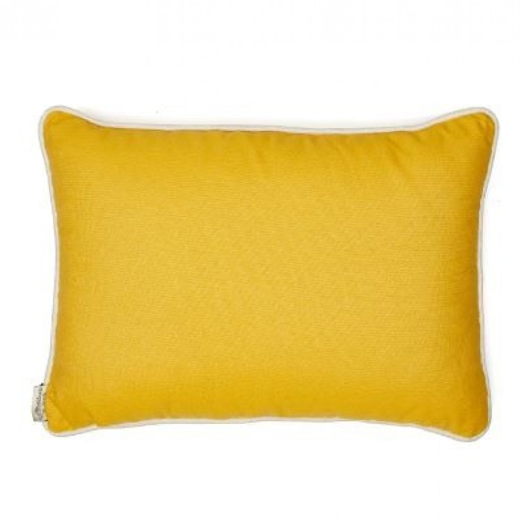 SUNBRELLA YELLOW DREAM LUMBAR NAKIŞLI YASTIK 35x35cm