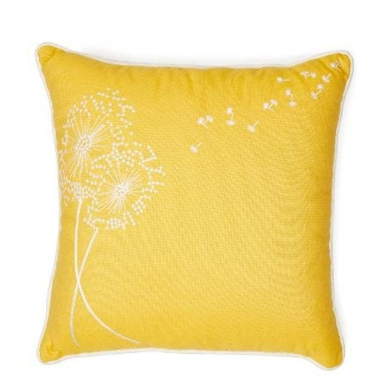 SUNBRELLA YELLOW DREAM NAKIŞLI YASTIK 45x45cm