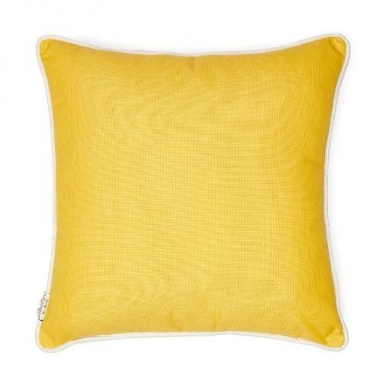 SUNBRELLA YELLOW DREAM NAKIŞLI YASTIK 45x45cm