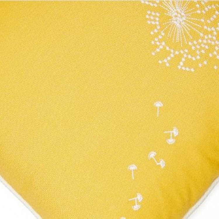 SUNBRELLA YELLOW DREAM NAKIŞLI YASTIK 45x45cm