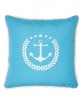 SUNBRELLA ANCHOR AZURE NAKIŞLI YASTIK 45x45cm