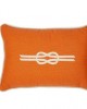 SUNBRELLA KNOT PUMPKIN LUMBAR NAKIŞLI YASTIK 35x35cm