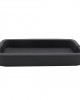 SİYAH OLYMPIA DERİ TEPSİ 13x30x4