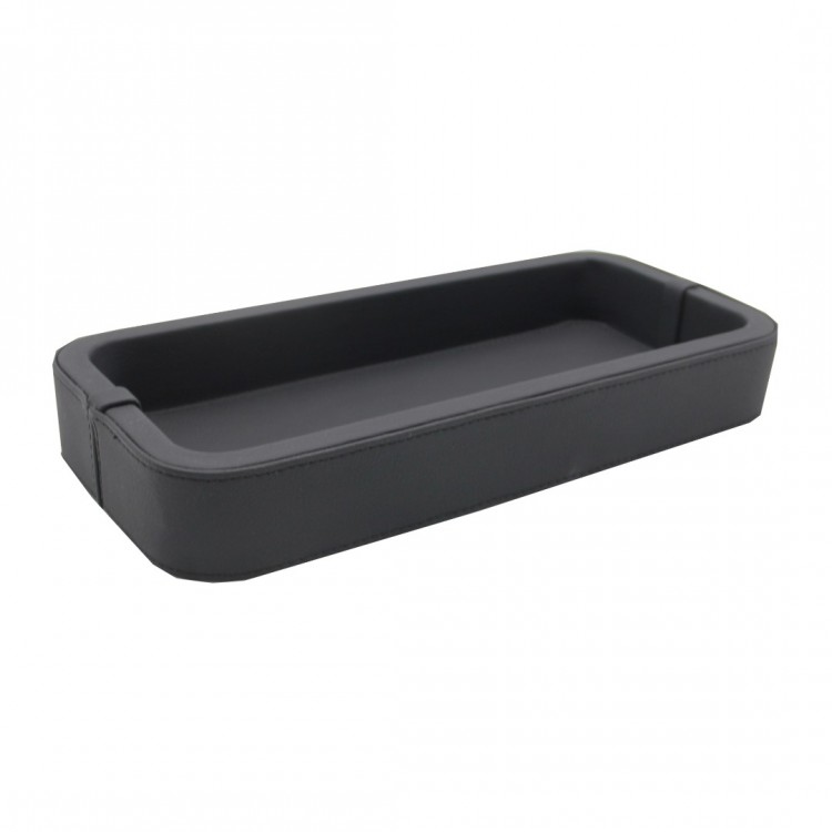 SİYAH OLYMPIA DERİ TEPSİ 13x30x4