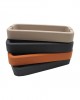 SİYAH OLYMPIA DERİ TEPSİ 13x30x4