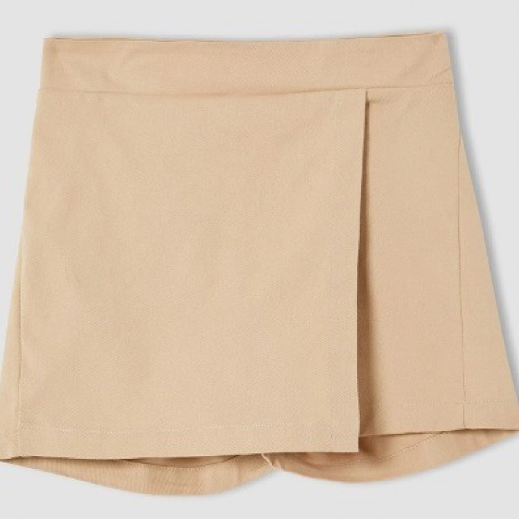 KADIN SKORT (ŞORT/ETEK) BEJ