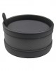 8Lİ KUTULU SİYAH DERİ BARDAK ALTLIĞI SETİ
