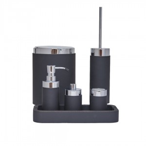 SİYAH RENK DERİ KAPLI PARLAK KROM  PEDALLI ÇÖP KOVASI Çap 20 x 26,5cm h