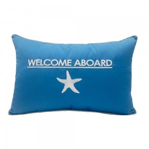 SUNBRELLA WELCOME ABOARD 40x60 cm