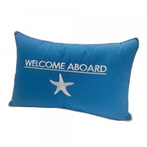 SUNBRELLA WELCOME ABOARD 40x60 cm