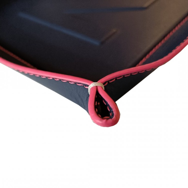 DERİ TABAK MONOGRAMLI 