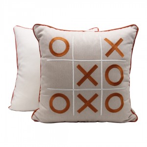 SUNBRELLA TIC TAC TOE NAKIŞLI DIŞ MEKAN YASTIK