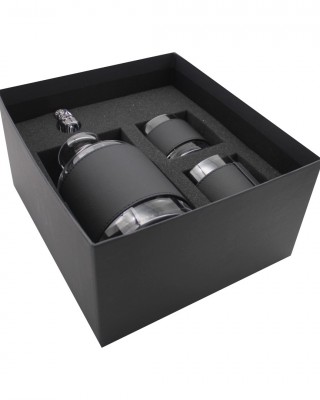 VİSKİ SETİ SİLİNDİR KARAF SPRADLING SCHWARZ DERİ 