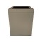 DERİ ÇÖP KUTUSU TAUPE RENK  25x25X31h cm