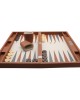 TERRACOTTA BÜYÜK DERİ TAVLA 28x52cm