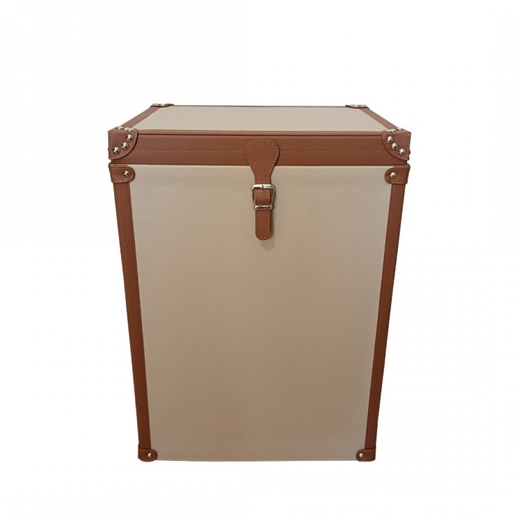 DERİ ÇAMAŞIR / OYUNCAK SEPETİ 45x35x60h cm