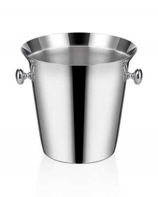 NARİN BRAND STAINLESS STEEL ICE BUCKET 20,5 R cm   20 cm H