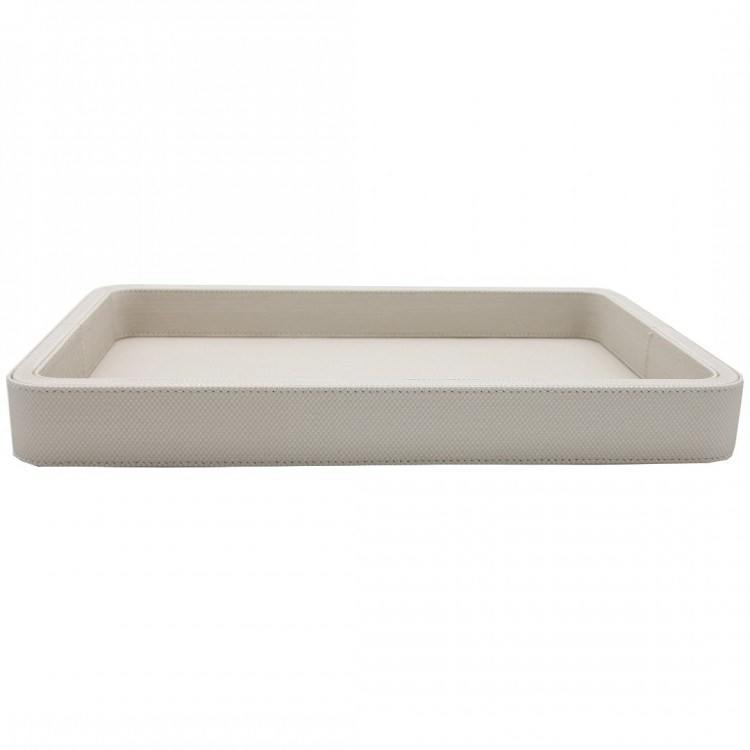 DIAMENTE SNOW BÜYÜK BOY DERİ TEPSİ 35*47*6