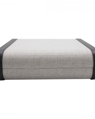 İKİLİ  DERİ  DETAYLI DEKORATİF KUTU