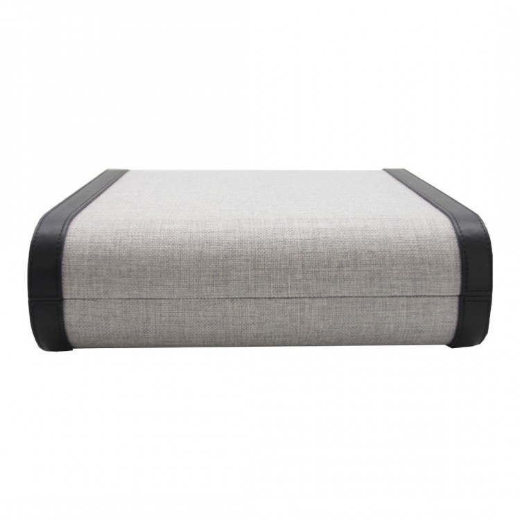 İKİLİ  DERİ  DETAYLI DEKORATİF KUTU