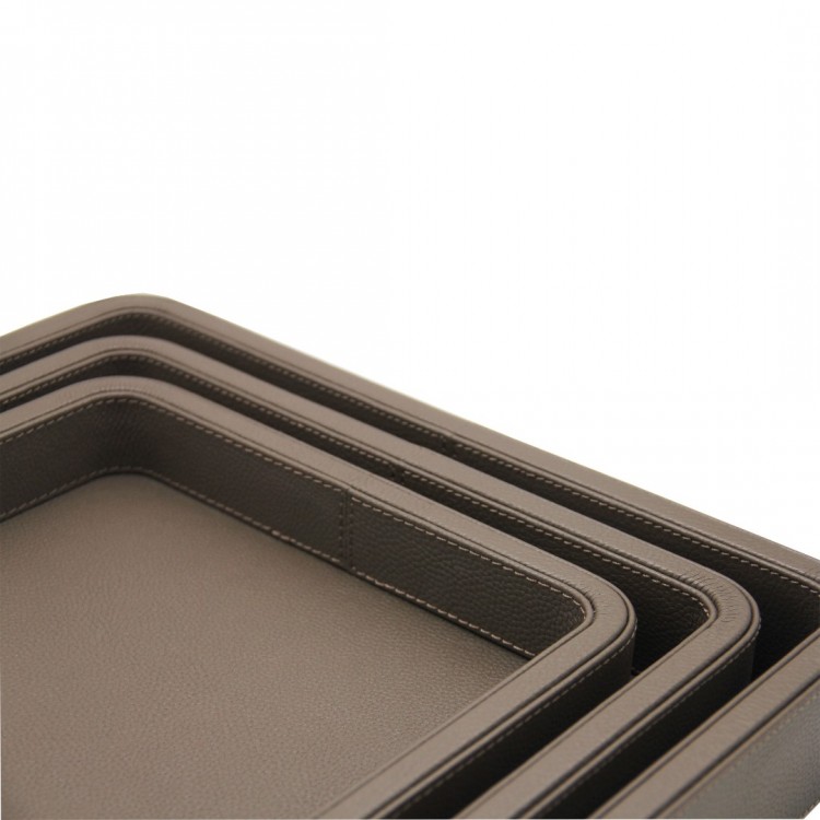 MOSS-YOSUN OLYMPIA HAKİKİ DERİ BÜYÜK BOY TEPSİ 35x47x6