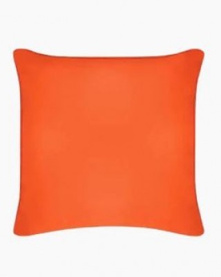 SUNBRELLA ORANGE PLAIN OUTDOOR PILLOW 45x45cm