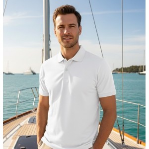 DRY TOUCH POLO YAKA TSHIRT ERKEK BEYAZ 
