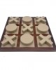 TIC TAC TOE - XOX OYUN TAUPE DERİ