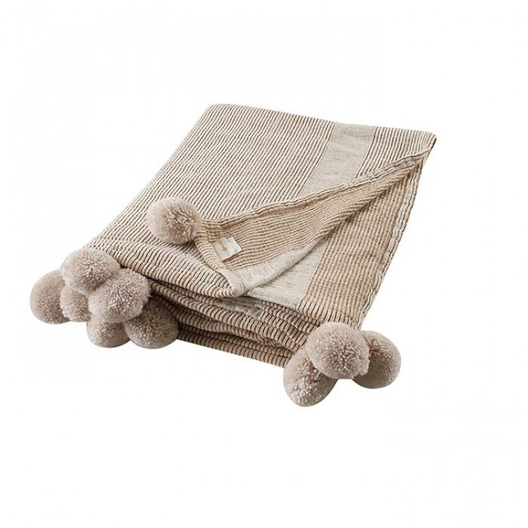 BULDANS KORFU YATAK ÖRTÜSÜ FINDIK KABUĞU 220x240