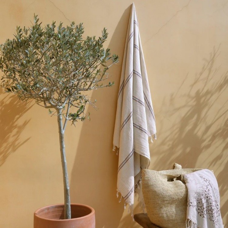 BULDANS SMYRNA PEŞTAMAL ÇELİK GRİ / kAHVE 90x170