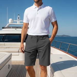 ERKEK ŞORT ANTRASİT FERMUARLI