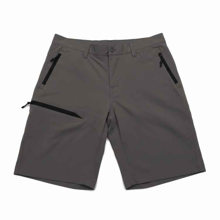 ERKEK ŞORT ANTRASİT FERMUARLI