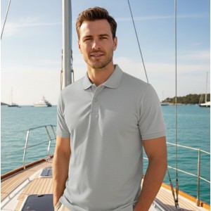 DRY TOUCH POLO YAKA TSHIRT ERKEK GRİ