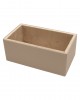 DERİ KUTU TAUPE RENK 22x12x10 cm