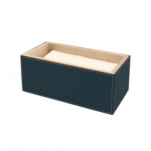 DERİ KUTU LACİVERT 22x12x10 cm DERİ KUTU LACİVERT 22x12x10 cm