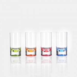 FLAMEFIELD SLIM JIM SHORT PARTY AKRİLİK SU BARDAĞI - 4LÜ PAKET