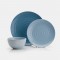 FLAMEFIELD SHADES OF BLUE 12 PARÇA (4KİŞİLİK) MELAMİN TABAK SETİ