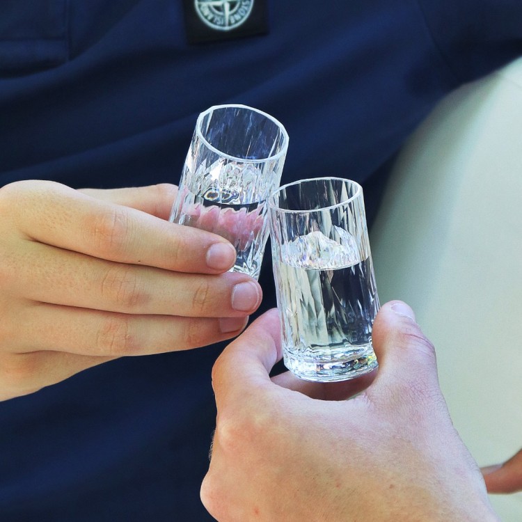 KOZIOL SUPERGLASS SHOT BARDAĞI ŞEFFAF 20+40 ML