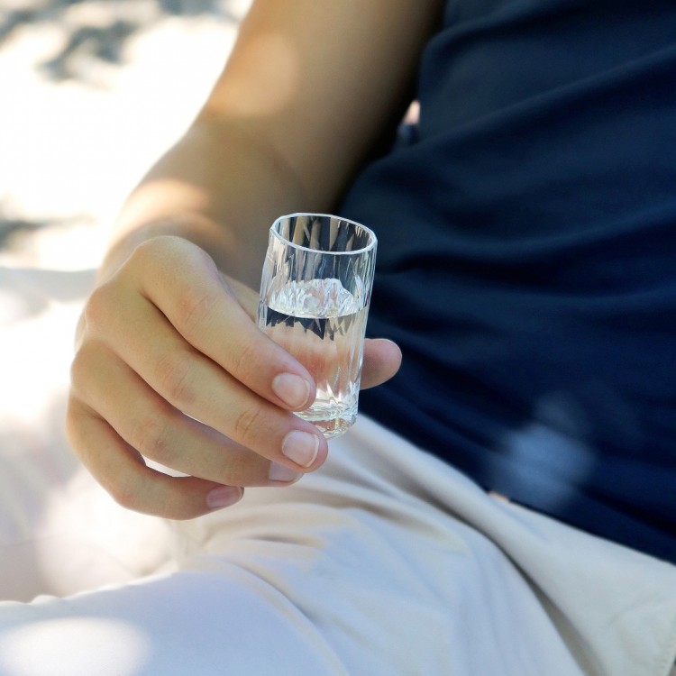 KOZIOL SUPERGLASS SHOT BARDAĞI ŞEFFAF 20+40 ML