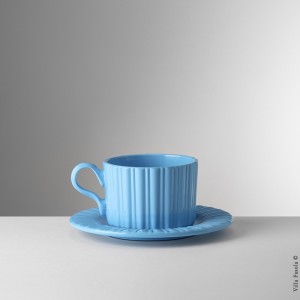 MARIO LUCA GIUSTI TEATIME BLUE TEA CUP SET OF 6 MARIO LUCA GIUSTI TEATIME BLUE TEA CUP SET OF 6