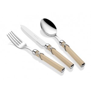 RIVADOSSI SANDRO FIOCCO 75 PARÇA KEMİK ÇATAL BIÇAK TAKIMI