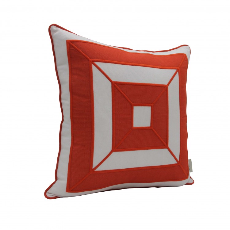 SUNBRELLA SQUARE ORANGE 45x45cm